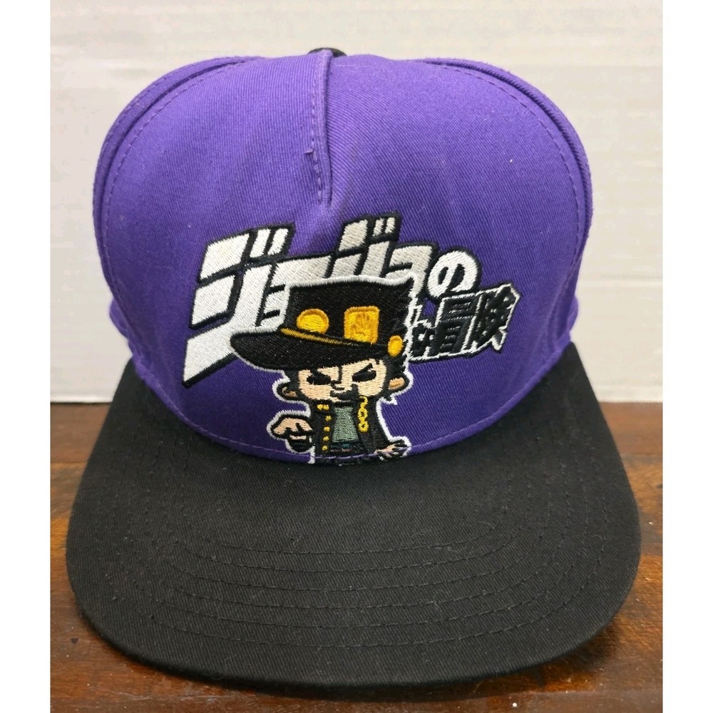 Jojo's Bizarre Adventure Snapback Hat Cap Loot Crate Anime